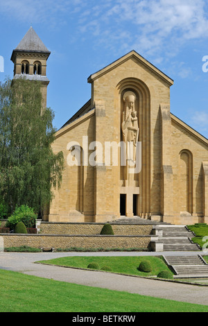 Orval Abbey / Abbaye Notre-Dame wird, Zisterzienserkloster in Villers-Devant-Orval, Florenville, belgische Ardennen, Belgien Stockfoto