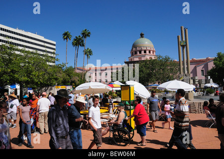 Tucson treffen Sich Selbst, eine multikulturelle Festival in Tucson, Arizona, USA. Stockfoto