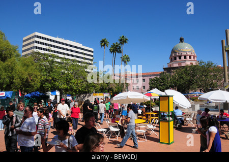 Tucson treffen Sich Selbst, eine multikulturelle Festival in Tucson, Arizona, USA. Stockfoto