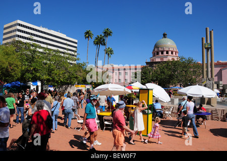 Tucson treffen Sich Selbst, eine multikulturelle Festival in Tucson, Arizona, USA. Stockfoto