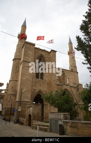 Selimiye Moschee früher saint Sophia Cathedral Nikosia Lefkosia TRNC türkische Republik Nordzypern Stockfoto