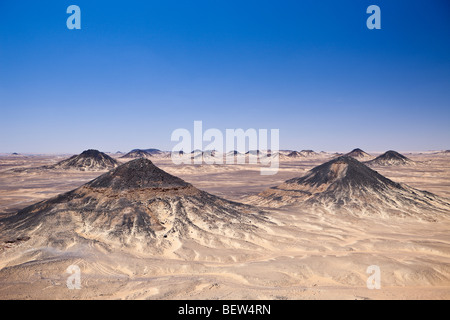 Schwarze Wüste, libysche Wüste, Ägypten Stockfoto