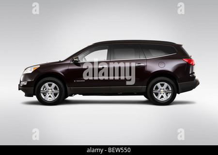 2010 Chevrolet Traverse 1LT rot - Treiber Seite Profil Stockfoto