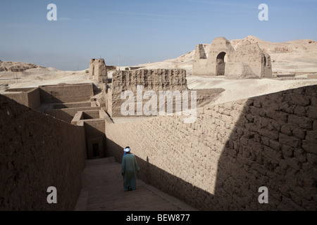 Ruinen in Theben, Luxor, Ägypten Stockfoto