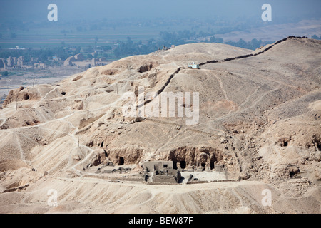 Ruinen in Theben, Luxor, Ägypten Stockfoto