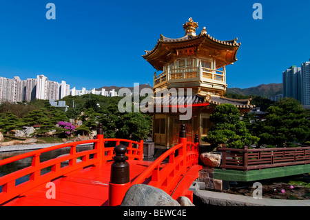 Chi Lin Nunnery, Hongkong, China Stockfoto