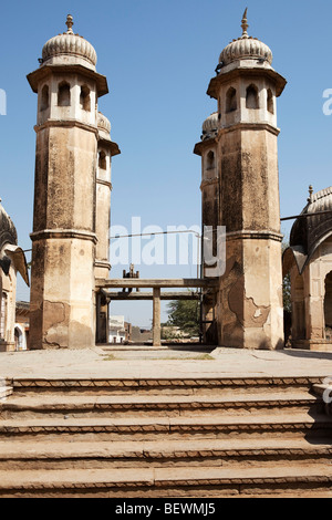 Alter Brunnen in Fürstenstaates Stadtstaat Rajasthan in Indien Stockfoto