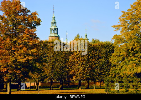 Rosenborg Castle Garden in Kopenhagen Stockfoto