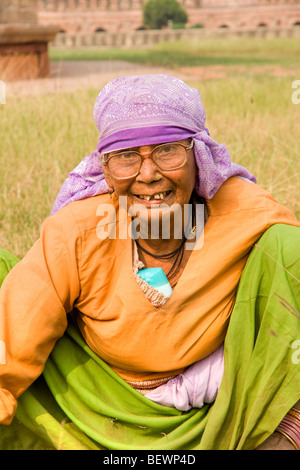 Menschen bei Humayun Grab, New Delhi, india Stockfoto
