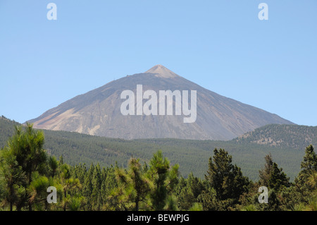 Vulkan Pico de Teide, Kanarische Insel Teneriffa, Spanien Stockfoto