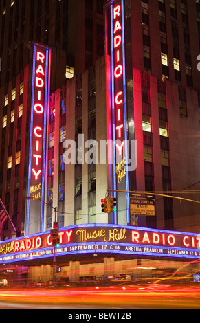 Radio City Music Hall, New York Stockfoto