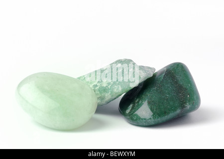 Aventurin - Halbedelsteine Juwel in der Esoterik und alternative Medizin Stockfoto