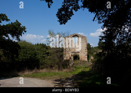 Ruinen von Canale Monterano, Latium, Italien Stockfoto