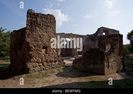 Ruinen von Canale Monterano, Latium, Italien Stockfoto