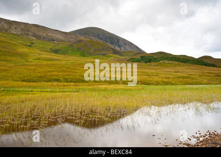 Blick über Loch Cill Chriosd auf der Isle Of Skye Stockfoto