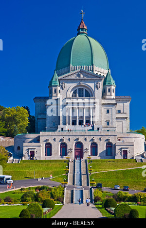 St.-Josephs Oratorium von Mont Royal, L'Oratoire Saint-Joseph du Mont-Royal, Mont Royal, Parc du Mont-Royal, Montreal, Quebec, Stockfoto