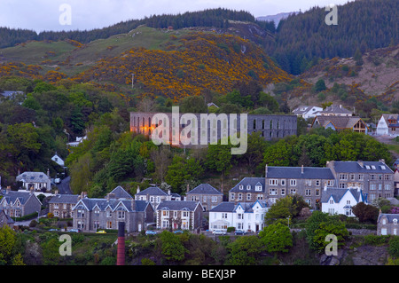 McCaigs Turm in der Abenddämmerung. Oban. West Highlands. Argyll und Bute. Schottland. UK Stockfoto