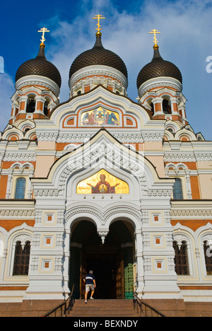 Aleksander Nevski Katedraal der Domberg von Alexander Nevsky Kathedrale in Tallinn Estland Europa Stockfoto