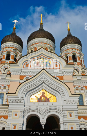 Aleksander Nevski Katedraal der Domberg von Alexander Nevsky Kathedrale in Tallinn Estland Europa Stockfoto