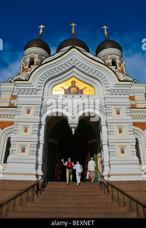 Aleksander Nevski Katedraal der Domberg von Alexander Nevsky Kathedrale in Tallinn Estland Europa Stockfoto