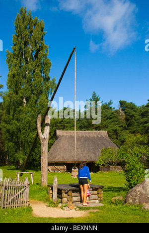 Vabaöhumuuseum Outdoor-Heimatmuseum im Rocco al Mare in Tallinn Estland Europa Stockfoto