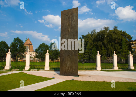 Kunstwerk im Kloster Skalka in Kazimierz Krakau Polen Europa Stockfoto