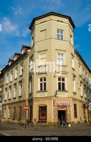 Architektur am Plac Wolnica im Stadtteil Kazimierz Krakau Polen Europa Stockfoto