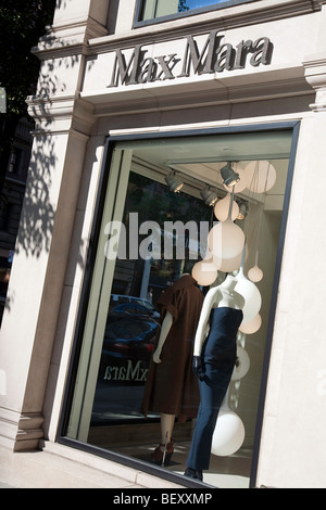 Max Mara Boutique in New York City Stockfoto