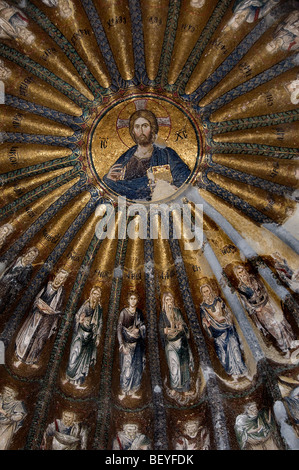 Das Chora Museum Istanbul Türkei Moschee byzantinischen Kirchenmosaike Fresken Leben von Jesus und der Jungfrau Maria Stockfoto