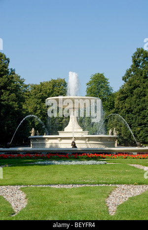 Brunnen (1855) im Sächsischen Garten, Warschau, Polen, Europa Stockfoto