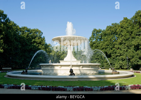 Brunnen (1855) im Sächsischen Garten, Warschau, Polen, Europa Stockfoto