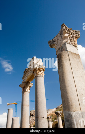 Ephasus, die ist eine alte römische und griechische Stadt in der Türkei Stockfoto