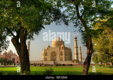 Taj Mahal, Agra Indien Stockfoto
