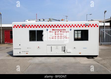 Gemeindeverwaltung Notfall Frontlenker Einheit Stockfoto