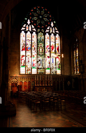 Die Trinity-Kapelle auf der Südseite des St. Marys Kirche, Shrewsbury, Shro pshire,England.An alte und schöne Stockfoto