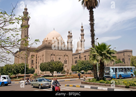 Kairo Ägypten Sultan Hassan Moschee Ali Al Rifai Stockfoto