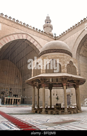 Cairo Ägypten Sultan Hassan Moschee muslimische Islam Arabische Stockfoto