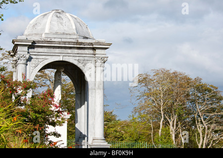 Das Matheson-Denkmal auf dem Gelände des Stornoway Castle auf der Isle of Lewis Stockfoto