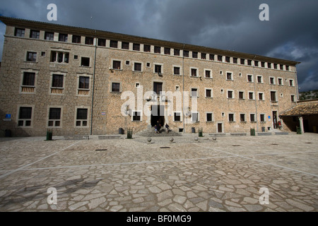 Santuari de Lluc ist ein Kloster und Wallfahrt Website befindet sich in der Gemeinde Escorca im Nordwesten Mallorca Mallorca Spanien. Stockfoto