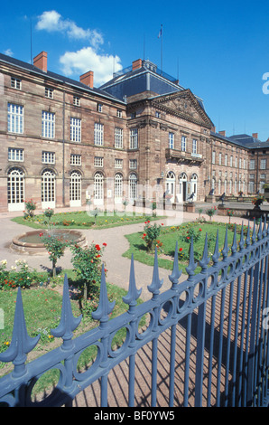 Burg von Rohan in Saverne, Chateau des Rohan, Elsass, Frankreich Stockfoto