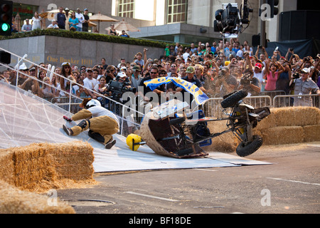 RedBull "Red Bull" Go-kart Seifenkiste "Soap Box" Kart Rennen la Los Angeles Stockfoto