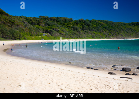 Nummer eins Strand, Myall Lakes National Park, New South Wales, Australien Stockfoto