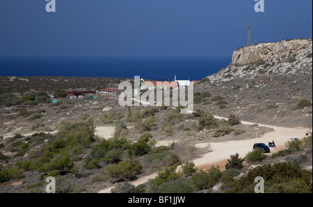 griechischen zypriotischen Militärbasis in Cape Gkreko Cavo Greco Republik Zypern Stockfoto