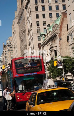 Verkehr in New York City Stockfoto
