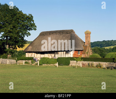 Touristenort Klerus Haus, East Sussex, England, UK, GB Stockfoto