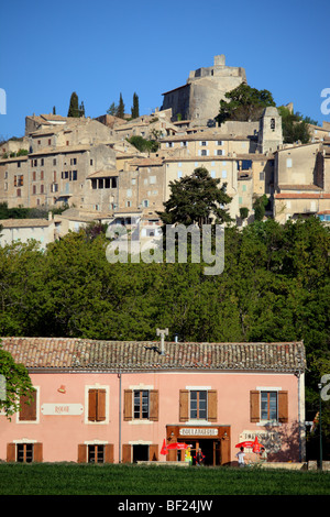 Die bunten ländliche Bäckerei von Simiane la Rotonde im Herzen der Provence Stockfoto