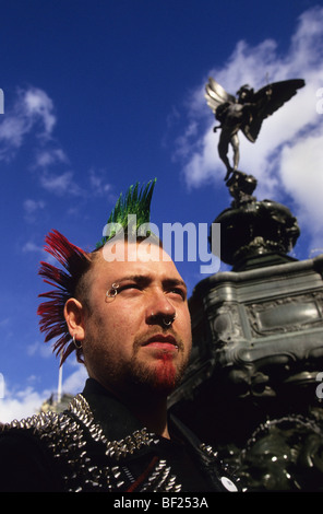 Piccadilly Circus, City of London. England, Vereinigtes Königreich, Großbritannien, Europa Stockfoto