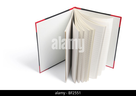 Hard Cover Notizbuch Stockfoto