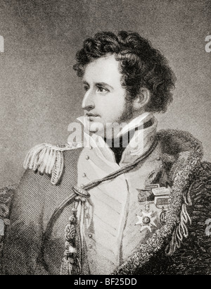 General Sir William Francis Patrick Napier, 1785 bis 1860. Irische Soldaten in der britischen Armee und Militärhistoriker. Stockfoto