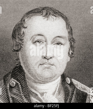 William Washington, 1752 bis 1810. Amerikanischer Offizier der Kontinentalarmee während des amerikanischen Unabhängigkeitskrieges. Stockfoto